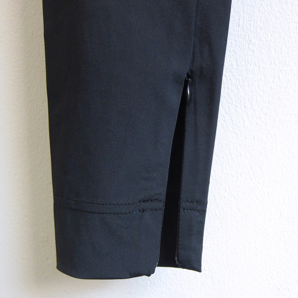 AYRTIGHT Index Skinny Black Leggings Pants Designer NWOT Zipper On Pant Legs XS - Picture 3 of 4